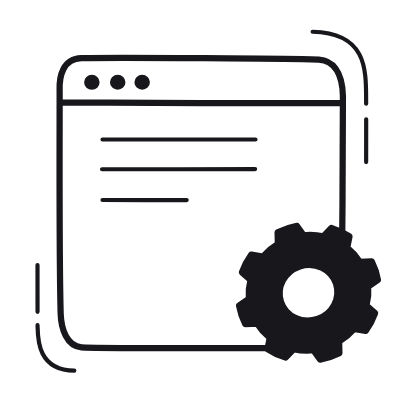 Interface Settings, Animated Icon, Black