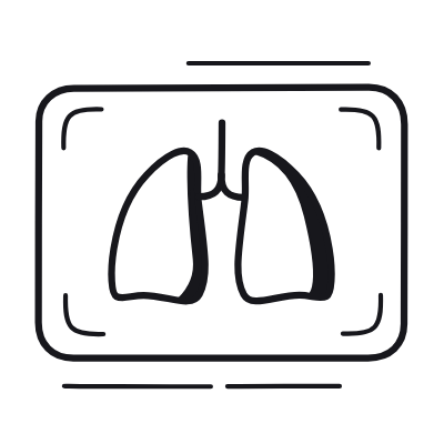 X-Ray, Animated Icon, Black