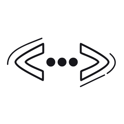 Coding, Animated Icon, Black