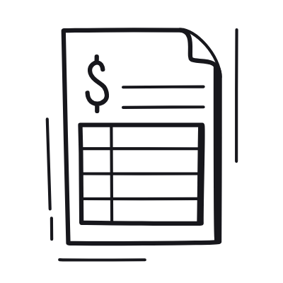 Invoice Dollar, Animated Icon, Black