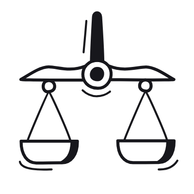 Scale Retro, Animated Icon, Black