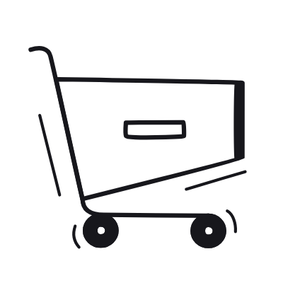 Cart Minus, Animated Icon, Black