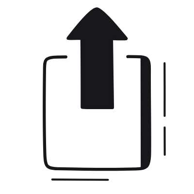 Share, Animated Icon, Black