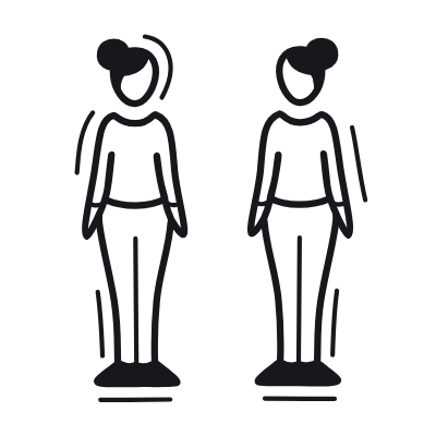 Women, Animated Icon, Black