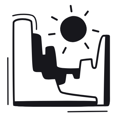 Grand Canyon, Animated Icon, Black