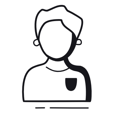 Man, Animated Icon, Black