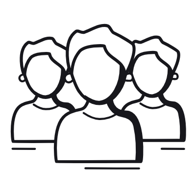 Group, Animated Icon, Black