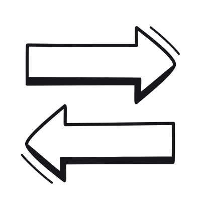 Directions, Animated Icon, Black