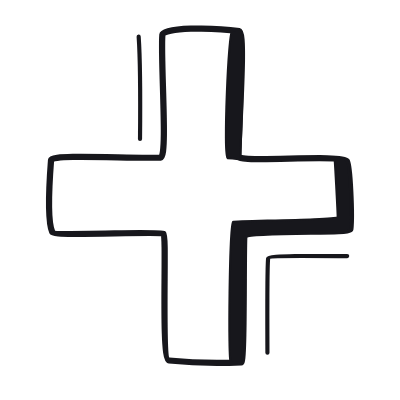 Plus, Animated Icon, Black