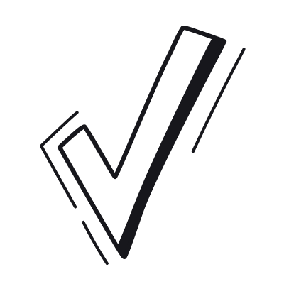 Check, Animated Icon, Black