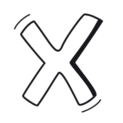 Cross, Animated Icon, Black