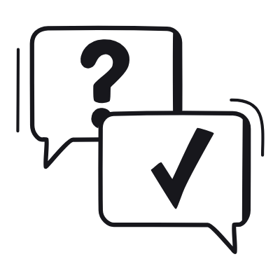 Messages Request, Animated Icon, Black