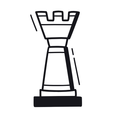 Chess, Animated Icon, Black
