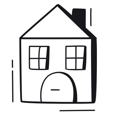 Home, Animated Icon, Black