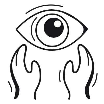 Eye Care, Animated Icon, Black