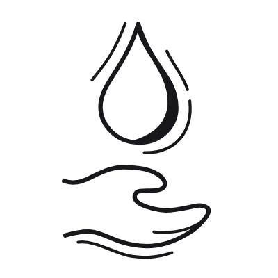 Oil Massage, Animated Icon, Black