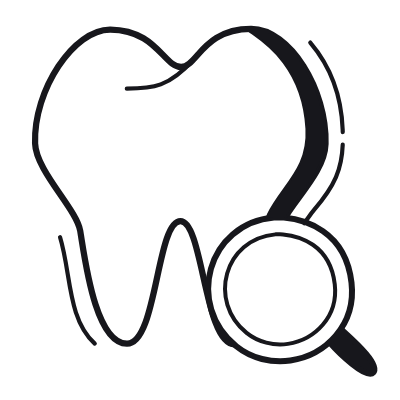 Dental Care, Animated Icon, Black