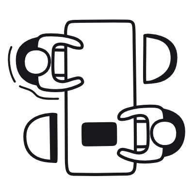 Conference Room, Animated Icon, Black