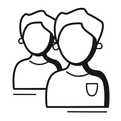 Couple, Animated Icon, Black