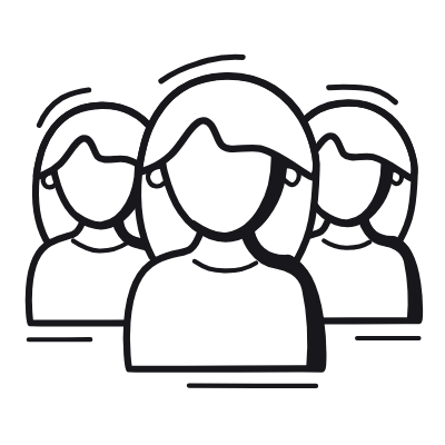 Group, Animated Icon, Black