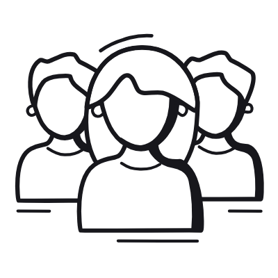 Group, Animated Icon, Black