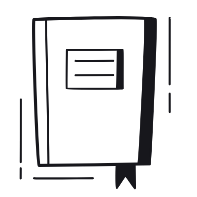 Book, Animated Icon, Black