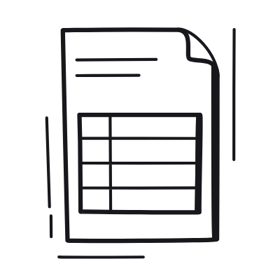 Purchase Order, Animated Icon, Black