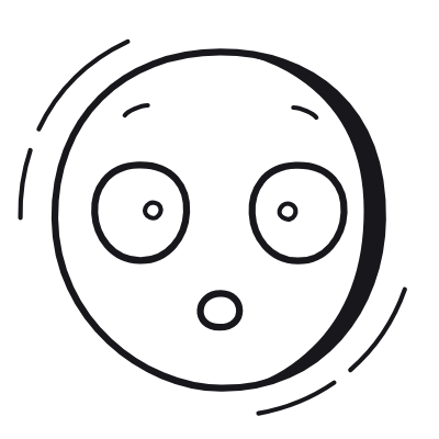 Wow, Animated Icon, Black