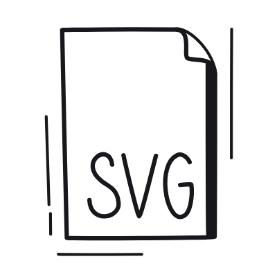 File SVG, Animated Icon, Black