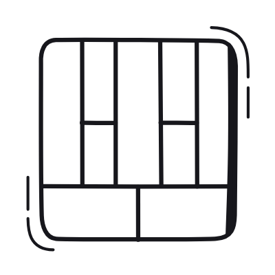 Business Model, Animated Icon, Black