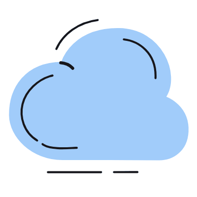 Cloud, Animated Icon, Color