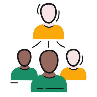 Avatars Hierarchy, Animated Icon, Color