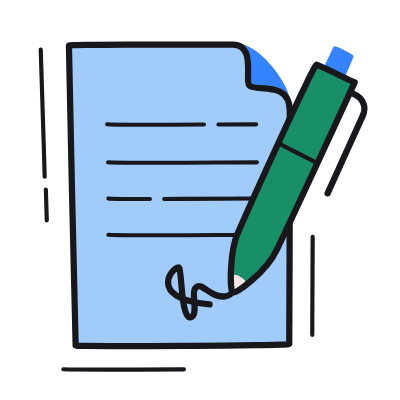 File Signature, Animated Icon, Color
