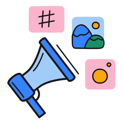 Megaphone Media, Animated Icon, Color