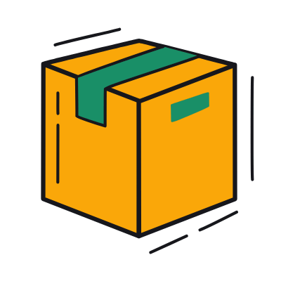 Box, Animated Icon, Color