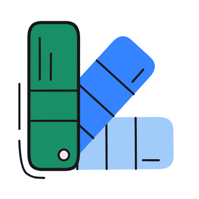 Color Palette, Animated Icon, Color