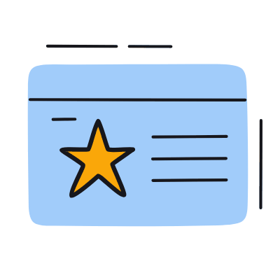 Loyalty Card, Animated Icon, Color