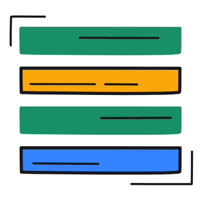 Grid Headline, Animated Icon, Color
