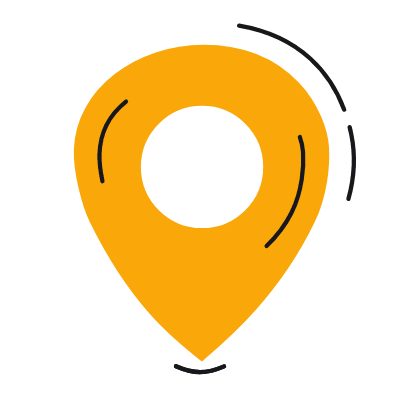 Location Pin, Animated Icon, Color