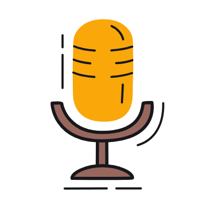 Microphone, Animated Icon, Color