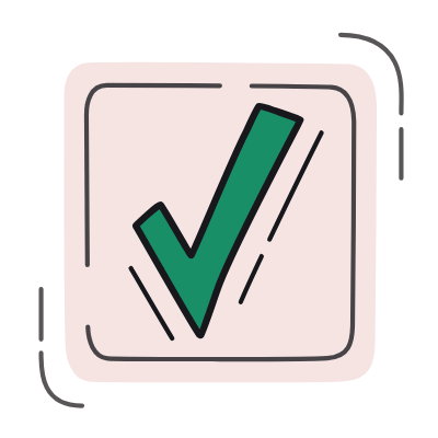 Check-In Box, Animated Icon, Color