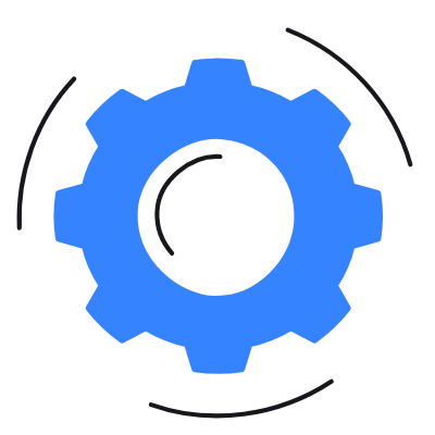 Cog, Animated Icon, Color