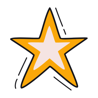 Star, Animated Icon, Color