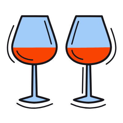 Cin Cin, Animated Icon, Color