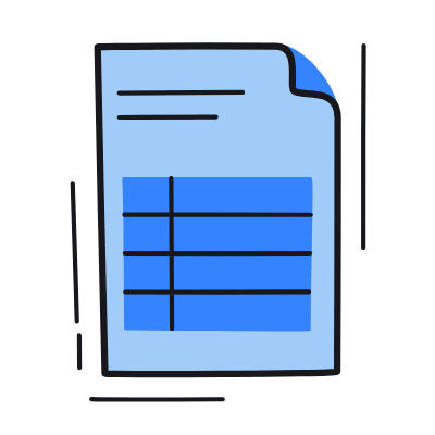 Invoice, Animated Icon, Color