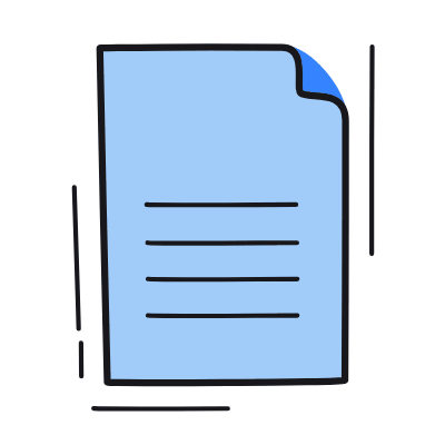 Document, Animated Icon, Color