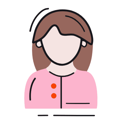 Woman, Animated Icon, Color
