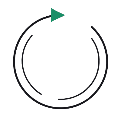 Spin, Animated Icon, Color