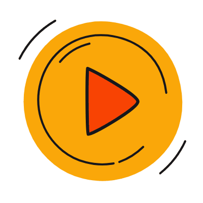 Play Circle, Animated Icon, Color