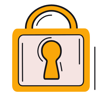 Padlock, Animated Icon, Color